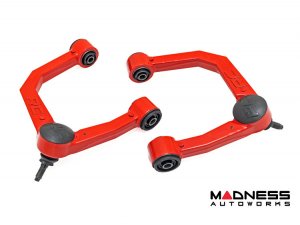 Toyota 4Runner Forged Upper Control Arms - Rough Country - For 3.5" Lift - Red